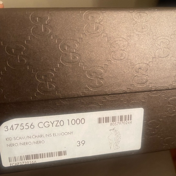 SOLD‼️‼️‼️Gucci Kid sandal black - Picture 3 of 7